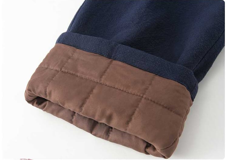 メンズの暖か中華服