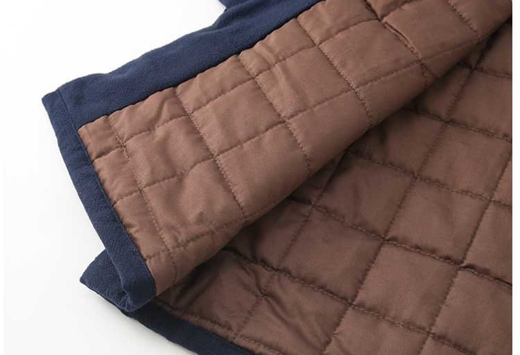 メンズの中綿カンフー服