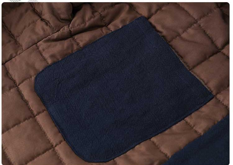 男性用の中綿カンフー服