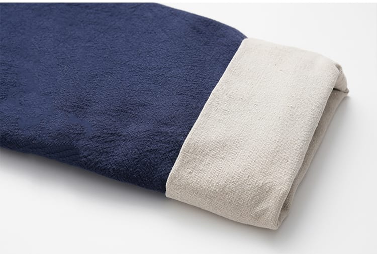 メンズの中綿カンフー服