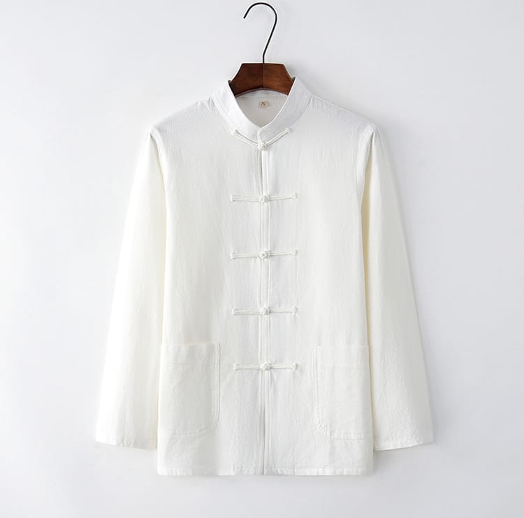 メンズの防寒チャイナ服