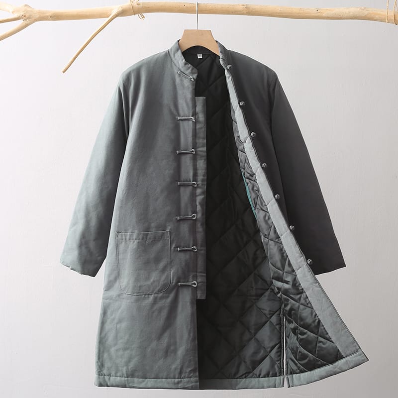 メンズのチャイナコート