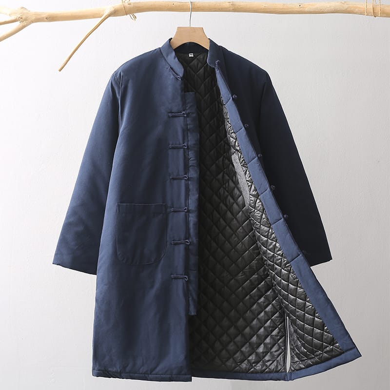 ンズの防寒チャイナ服