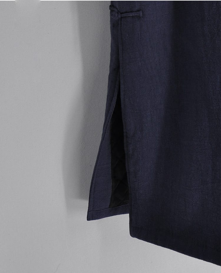 男性用の防寒中国民族衣装