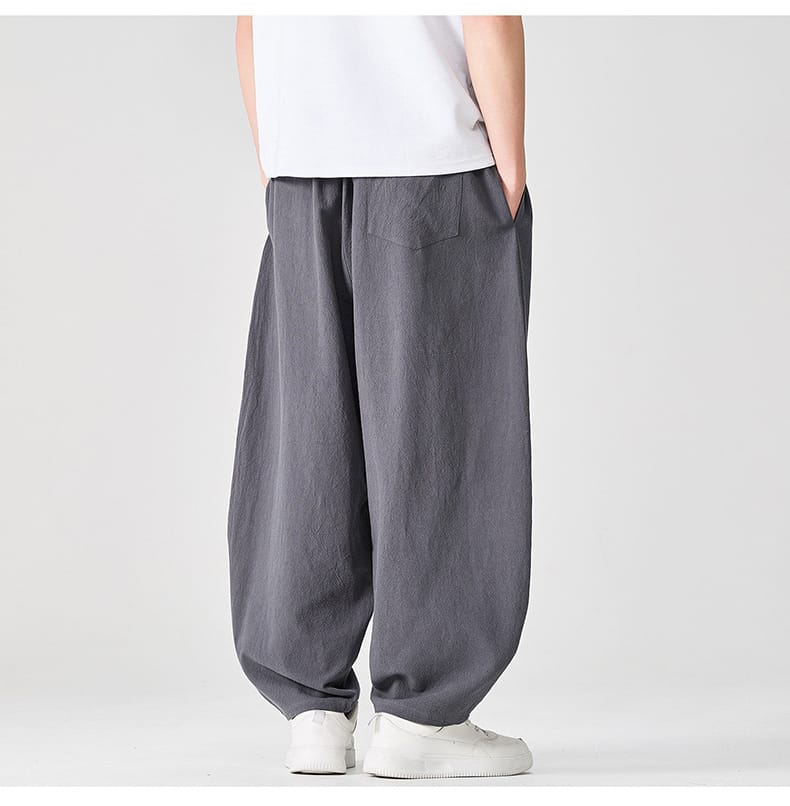 メンズのチャイナダボパンツ