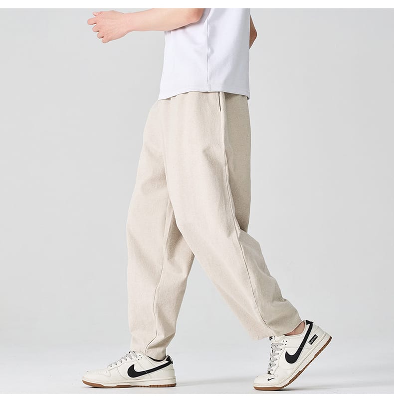 男性用のチャイナランタンパンツ