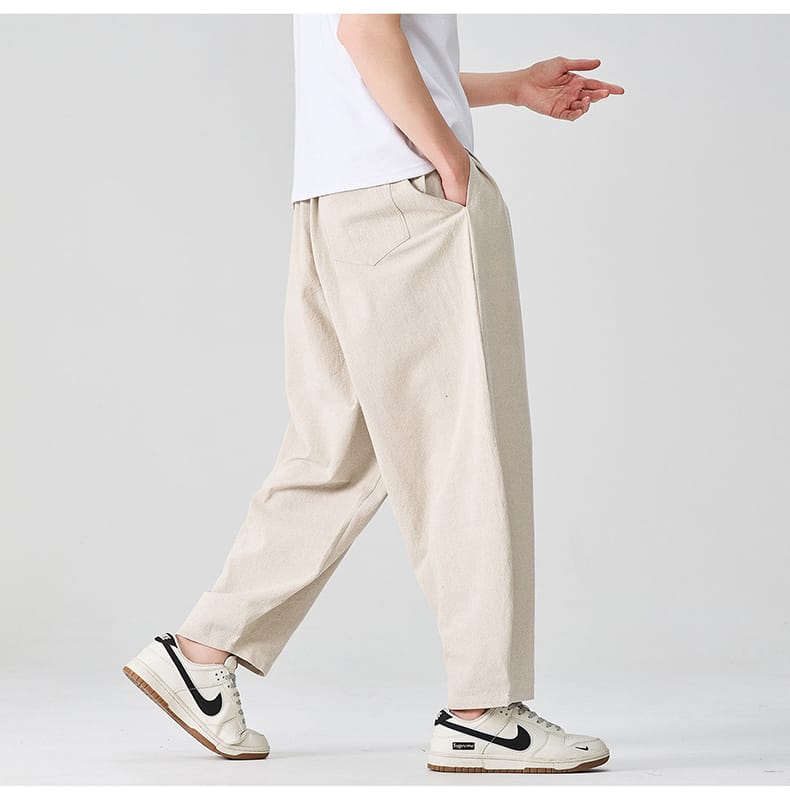 メンズのチャイナリラックスパンツ