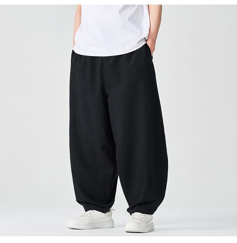 メンズの中国風パンツ