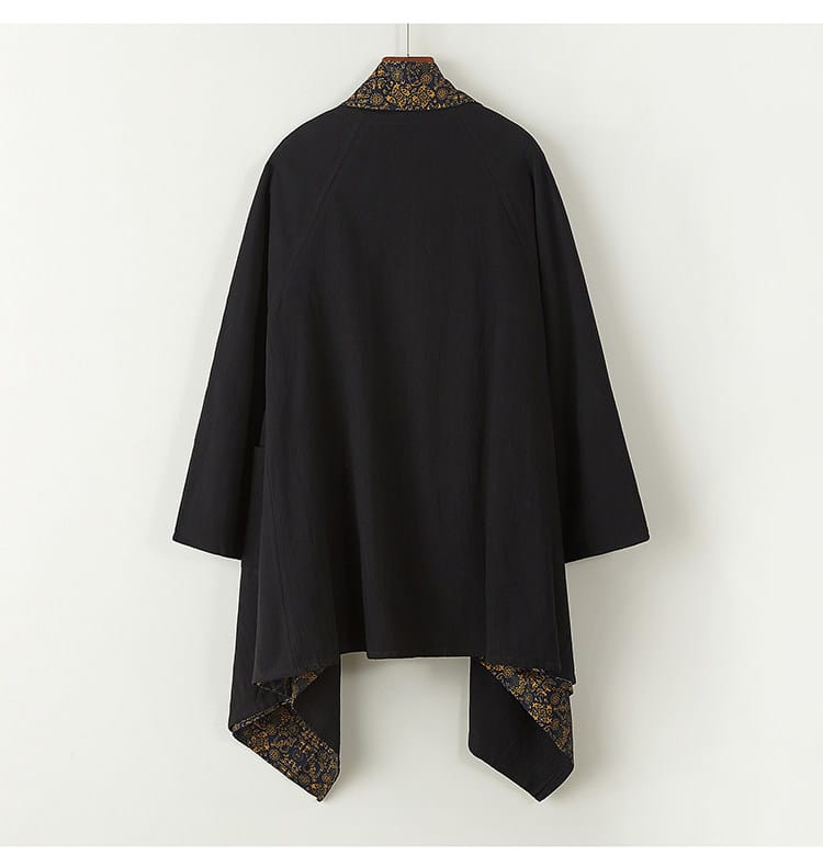 "メンズの丈長中国服