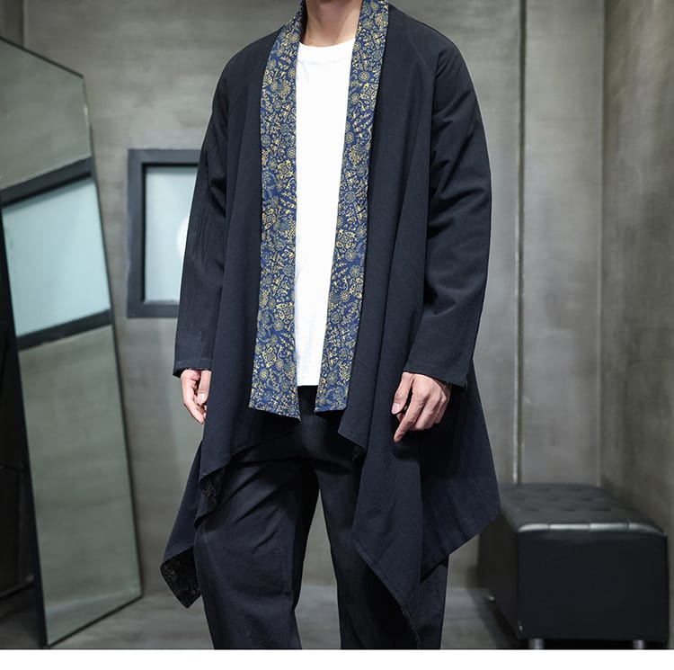 メンズのチャイナコート