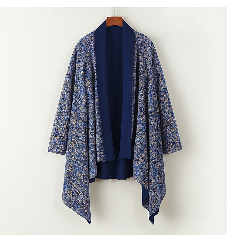 男性用の丈長中国服