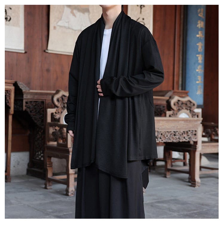 メンズのロング丈チャイナ服