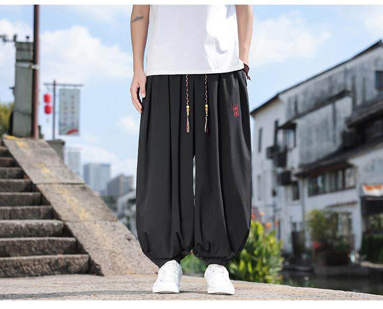 メンズのチャイナパンツ