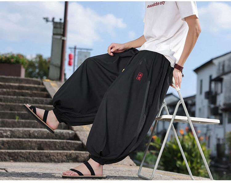 チャイナカンフー如意パンツ