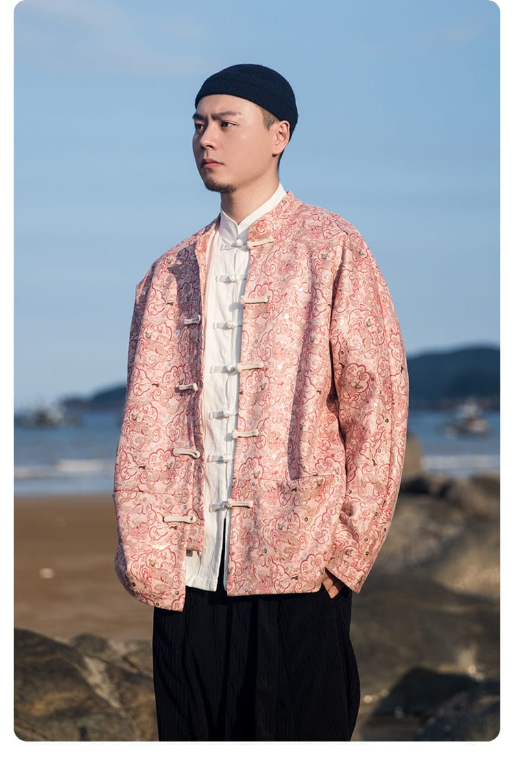 メンズのチャイナカジュアルウェア