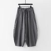 男性用のの大きいサイズのカンフーパンツ