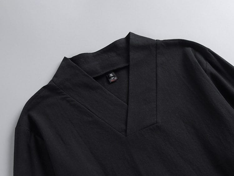 メンズの大きいサイズチャイナTシャツ