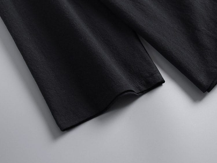 男性用のがっちり体型のカンフーTシャツ