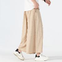 ンズのがっちり体型９分丈チャイナイージーパンツ