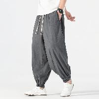 メンズの肥満体型の太極拳パンツ