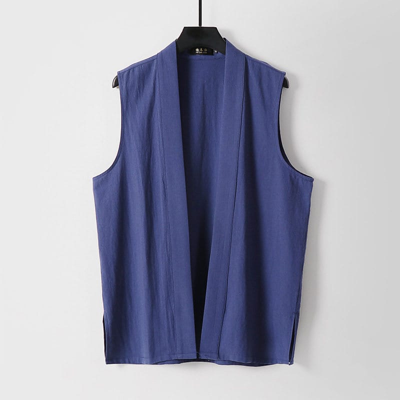 男性用の大きいサイズ中華風ベスト