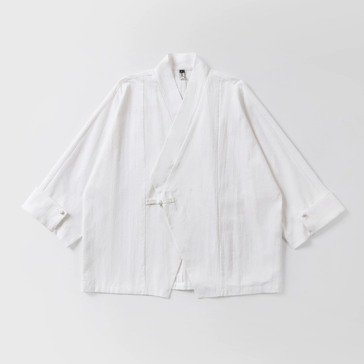 男性用の大きいサイズチャイナ風羽織