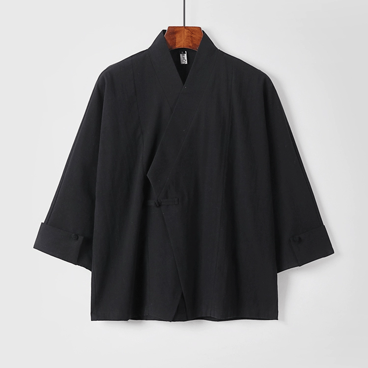 男性用の大きいサイズ中華風ジャケット