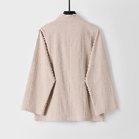 男性用の大きいサイズチャイナ風羽織