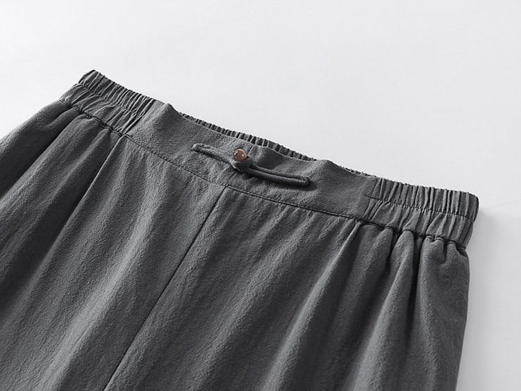 男性用の大きいサイズの唐装バルーンパンツ