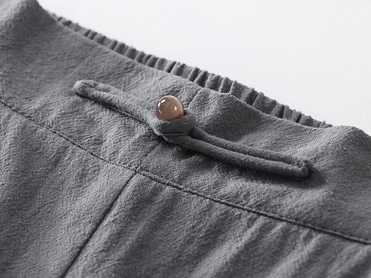 メンズの肥満体型の太極拳パンツ