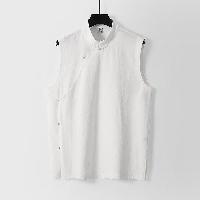 メンズのがっちり体型チャイナベスト