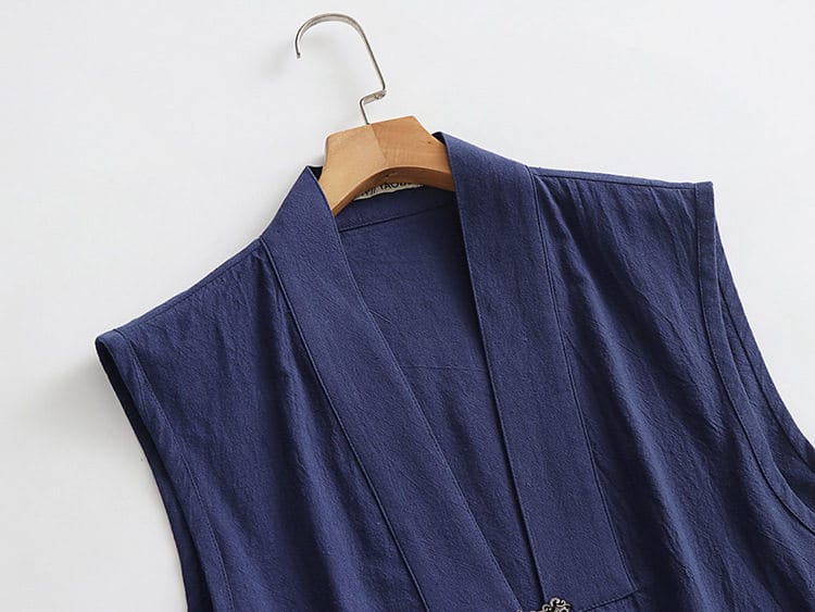 男性用の肥満体型のチャイナベスト