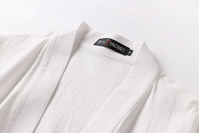 メンズのがっちり体型中華服