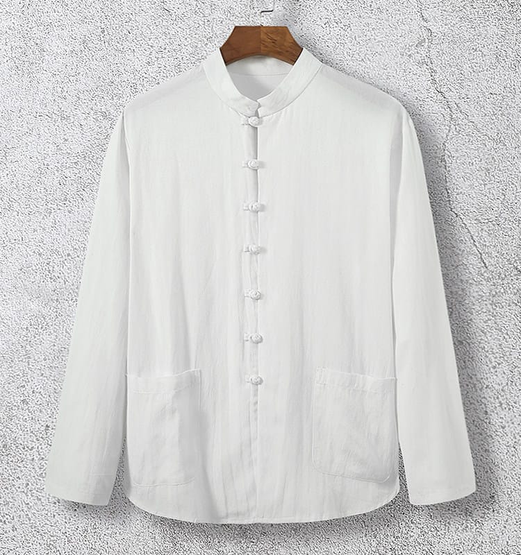 メンズのチャイナシャツ