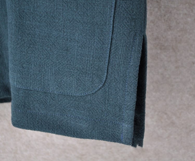 男性用の中華風カジュアルベスト