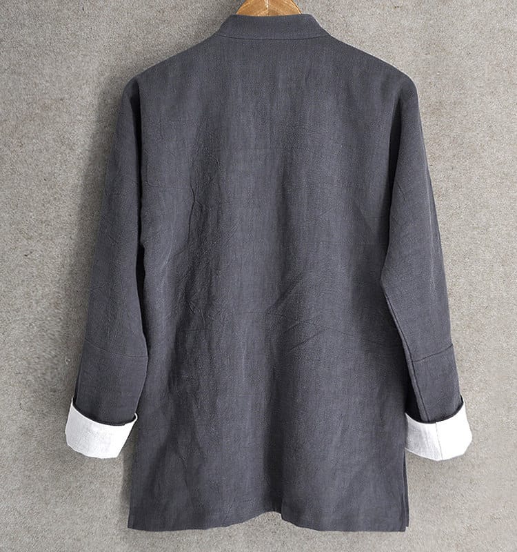 メンズの中華風カジュアルジャケット