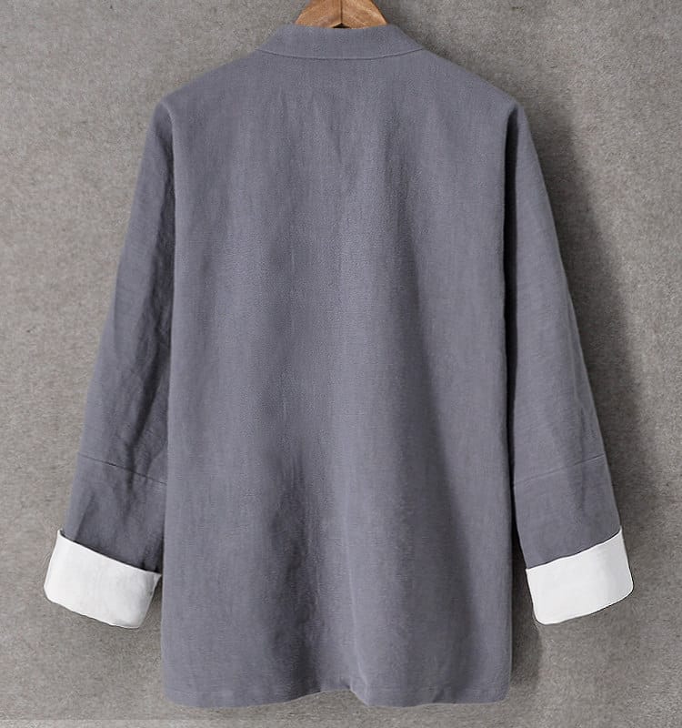 メンズの中華風カジュアルジャケット