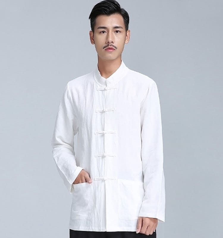 メンズのチャイナシャツ