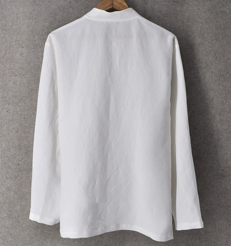 メンズの中国のカンフーシャツ