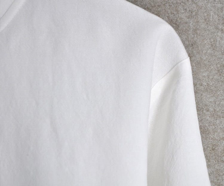 男性用の中華風カジュアルシャツ