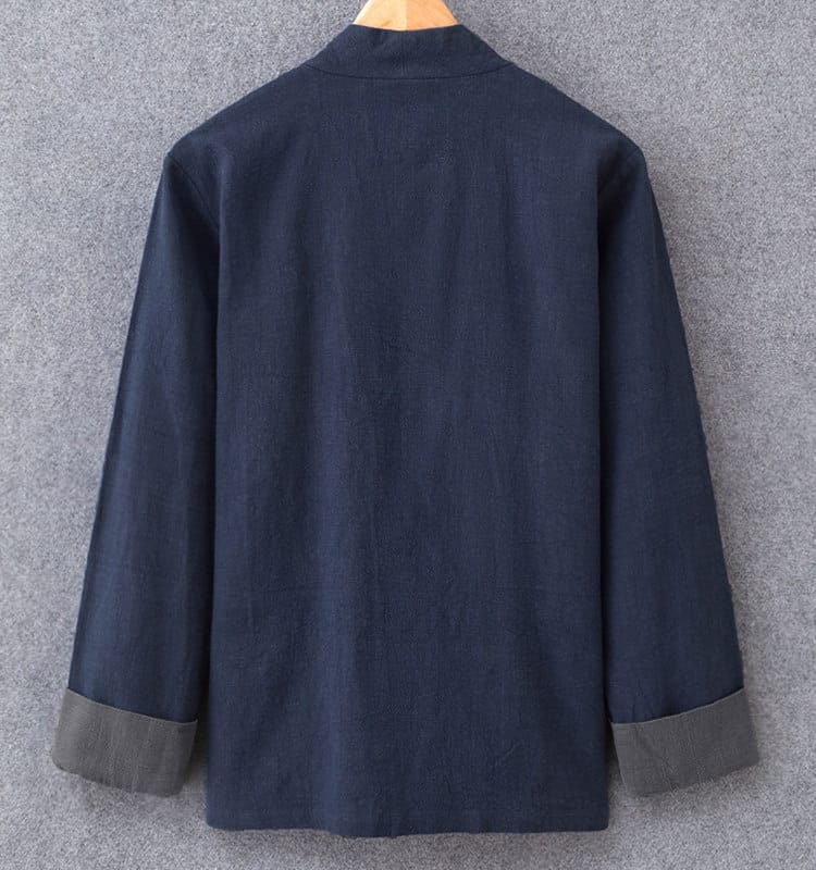 メンズの中華風カジュアルジャケットカーディガン