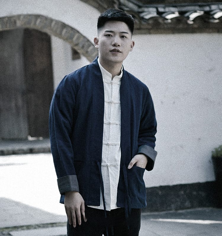 メンズの中国民族衣装