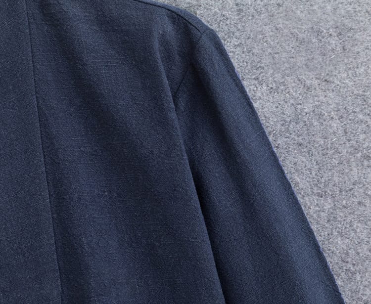 男性用の中華風カジュアルジャケットカーディガン