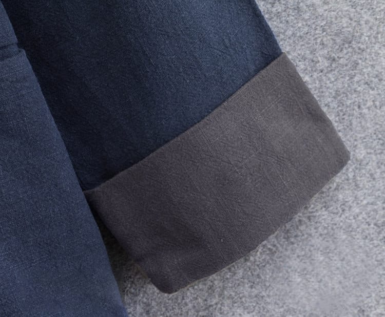 男性用の中国のカンフージャケットカーディガン