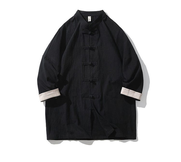 メンズのチャイナシャツ