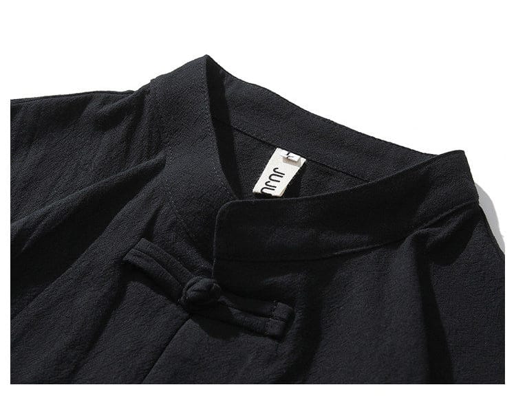 メンズの７分袖シャツジャケット