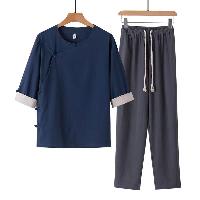 ネイビー/グレー