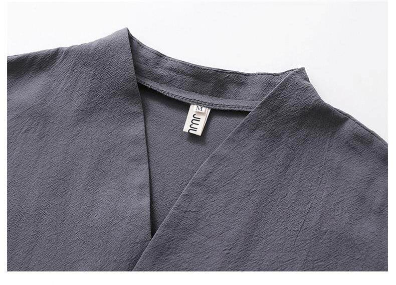 メンズのV首メンズセットアップ