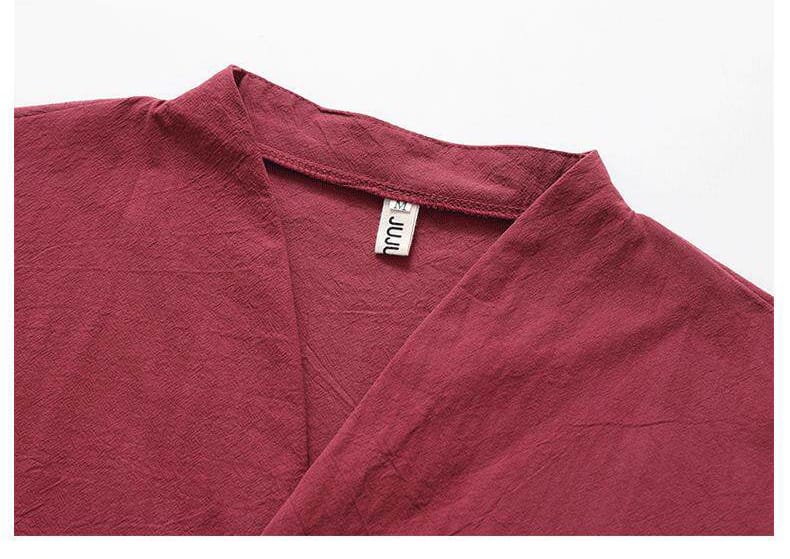 メンズのカットソーセットアップ