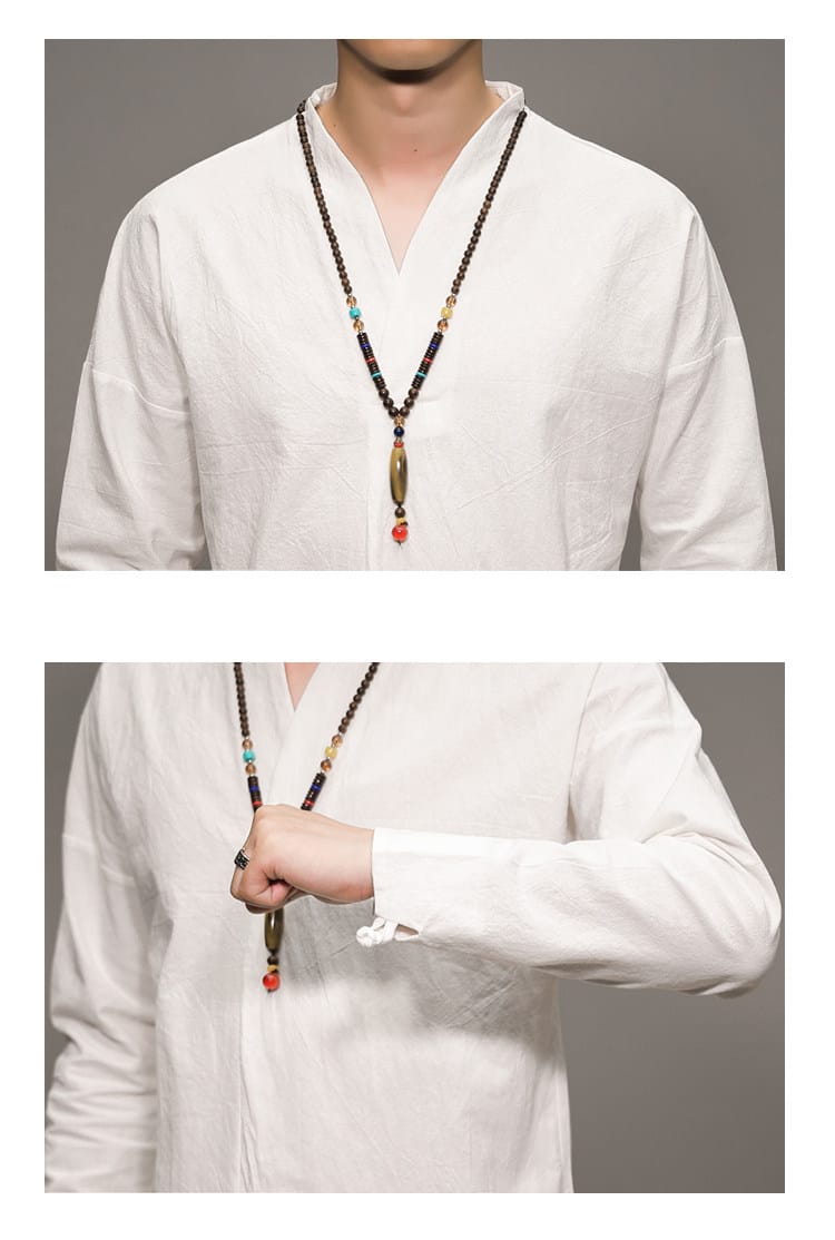 メンズのカットソー上下セット